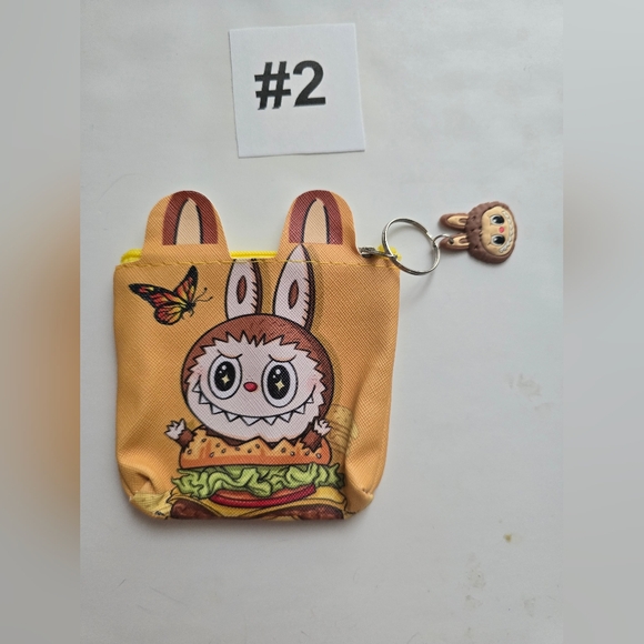 Monster Face Character Pouch/ Keychains - Picture 4 of 13